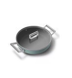 Nồi chảo SMEG DPF2812EGM màu xanh ngọc (vung kính)
