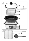 NỒI CHIÊN ĐA NĂNG SMKE 1500 A1 CỦA SILVERCREST 6 IN 1