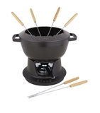 Bộ nồi ăn lẩu STAUB FONDUE SET 10P BLK 20CM (màu đen)