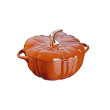 Nồi STAUB PUMPKIN COCOTTE CIN bí ngô 24cm màu cam quế