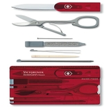 Dụng cụ đa năng Victorinox Swiss card màu đỏ, 0.7100.T