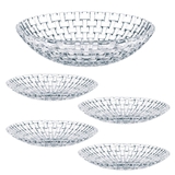 Set đĩa Nachtmann Bossa Nova 98369-0 SCHALENSATZ gồm 5c (30cm + 4*21cm)