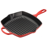 Chảo gang vuông LeCreuset Grillpfanne quadratisch 26cm Kirsche