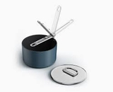 Quánh Joseph Joseph 45038 19cm Blue Saucepan – có vung kính