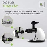 Máy ép chậm trục ngang Olivo SJ 22