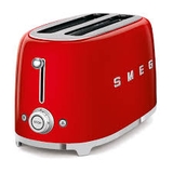 Máy nướng bánh mỳ 4 lát Smeg TSF02RDEU