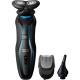 Máy cạo râu, máy tỉa lông mũi đa năng PHILIPS Norelco 3 in 1 Click & Style S740/80 - Nhập khẩu