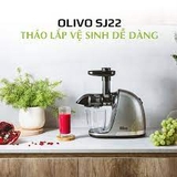 Máy ép chậm trục ngang Olivo SJ 22