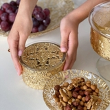 Thố IVV Arabesque Gold Leaf 12cm