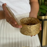 Thố IVV Arabesque Gold Leaf 12cm