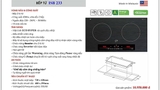 Bếp từ đôi Smaragd ISB-233 nhập khẩu Malaysia
