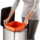 Thùng rác 2 ngăn Joseph Joseph 30063 Totem Compact 40L