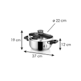 Nồi áp suất Tescoma Schnellkochtopf ULTIMA 702764, Nhập Đức