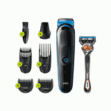 Tông Đơ Pin Sạc Chuyên Cạo Tỉa Râu, Tóc, Lông Mũi Braun MGK3245 7 in 1