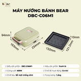 Máy nướng kẹp bánh mì Bear DBC-C06M1