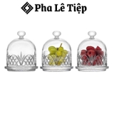 Bộ 2 Dome Dublin để bơ, bánh kem, hoa quả, đồ trang sức