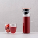 Bình thủy tinh cao cấp Bodum Biasca 1,2L - Made in Portugal