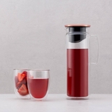 Bình thủy tinh cao cấp Bodum Biasca 1,2L - Made in Portugal