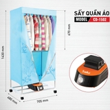 Tủ sấy quần áo SAIKO CD-1502