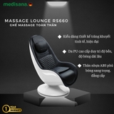 GHẾ MASSAGE TOÀN THÂN CAO CẤP MEDISANA RS660