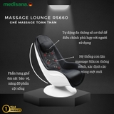 GHẾ MASSAGE TOÀN THÂN CAO CẤP MEDISANA RS660