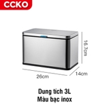Thùng rác gắn cánh cửa tủ bếp CCKO CK9943