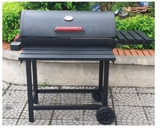 Bếp nướng than hoa LANDMANN BBQ05 - đen có mô tơ xoay