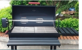 Bếp nướng than hoa LANDMANN BBQ05 - đen có mô tơ xoay