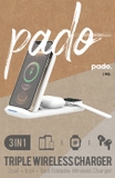 Đế sạc không dây 3 in 1 đăng Vooh Pado KOREA
