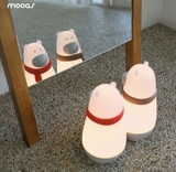 Đèn ngủ không dây Mooas White Bear Korea