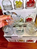 Set 3 Godinger Mini Domes để bơ, bánh kem, hoa quả