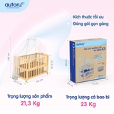 Nôi - Cũi - Giường Gỗ Đa Năng Autoru C1