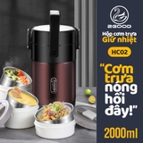 Hộp cơm giữ nhiệt 2GOOD HC-02 (2 lít) - Hàng Chính Hãng