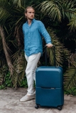 Valy kéo Samsonite Magnum ECO - Made in EU - Khoá ngoàm