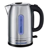 Ấm SiêuTốc Russell Hobbs 26300-70 Thép Không Gỉ, Dung Tích 1.7L, Công Suất 2400W