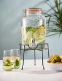 Bình đựng nước Kilner Original 8l kèm chân đế