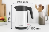 Ấm siêu tốc BOSCH TWK7L461 1,7L NEW tiết kiệm điện