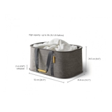 Giỏ đựng quần áo 35L Joseph Joseph 50023 Hold-All Collapsible Laundry Bskt (Grey)
