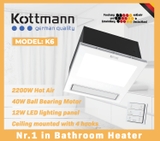 Quạt sưởi Âm Trần Đa Năng Kottmann-K6