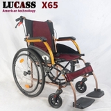 Xe lăn Lucass X65 khung hợp kim nhôm