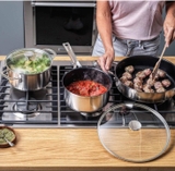 Quánh KitchenAid 16 cm 1.5L Chống Dính 3 Lớp