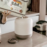 Thùng đựng gạo hút chân không Fluidic 10kg Made in Korea