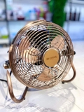 QUẠT ĐỂ BÀN BRANDSON VENTILATOR 25CM WOW AKTION - MÀU ĐỒNG