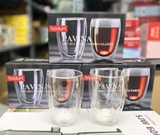 Bộ 2 cốc thủy tinh Bodum Pavina Double Wall Thermo-Glasses 350ml 2 lớp chịu nhiệt