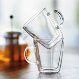 Bộ 2 cốc thủy tinh Bodum Canteen Double Wall Thermo-Glasses 200ml 2 lớp chịu nhiệt