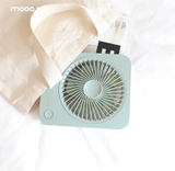 Quạt tích điện Mini Mooas Made in Korea