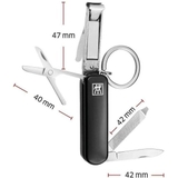 Bấm móng đa năng 4 món ZWILLING 42450-014-0 – màu đen