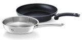 BỘ 2 CHẢO FISSLER STEELUX PRO 24CM + LEVITAL® CLASSIC 28CM