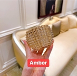 Chân nến Glass Ware MÀU VÀNG