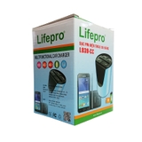 Sạc Điện Thoại & Ổ Chia Điện Đa Năng trên ô tô Lifepro L839-CC